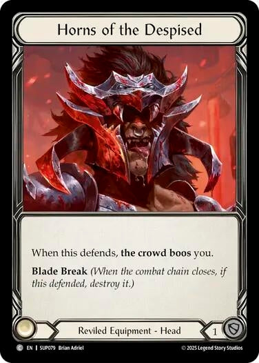 Image for Horns of the Despised (SUP079) (Super Slam) - Flesh and Blood TCG