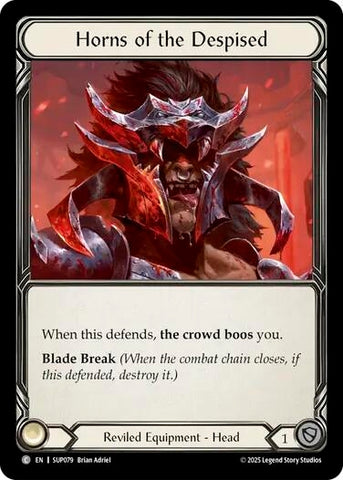 Image for Horns of the Despised (SUP079) (Super Slam) - Flesh and Blood TCG