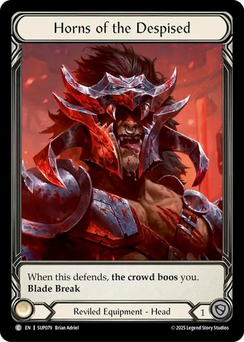 Image for Horns of the Despised (Extended Art) (SUP079) (Super Slam) - Flesh and Blood TCG