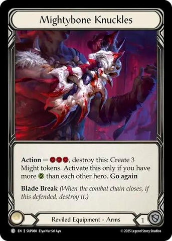 Image for Mightybone Knuckles (SUP080) (Super Slam) - Flesh and Blood TCG