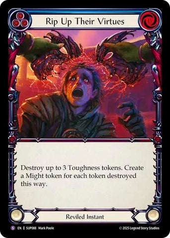 Image for Rip Up Their Virtues (SUP088) (Super Slam) - Flesh and Blood TCG