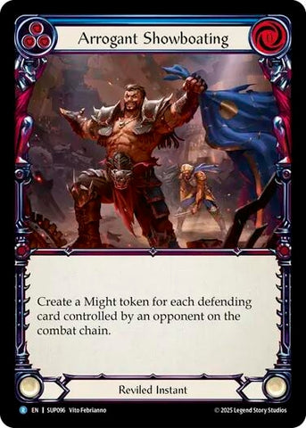 Image for Arrogant Showboating (SUP096) (Super Slam) - Flesh and Blood TCG