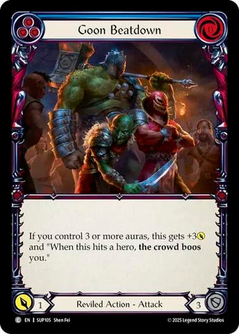 Image for Goon Beatdown (SUP105) (Super Slam) - Flesh and Blood TCG