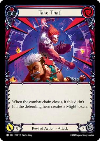Image for Take That! (Red) (SUP111) (Super Slam) - Flesh and Blood TCG