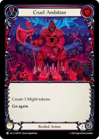 Image for Cruel Ambition (SUP118) (Super Slam) - Flesh and Blood TCG