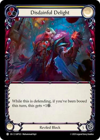 Image for Disdainful Delight (SUP123) (Super Slam) - Flesh and Blood TCG