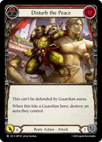 Image for Disturb the Peace (SUP130) (Super Slam) - Flesh and Blood TCG