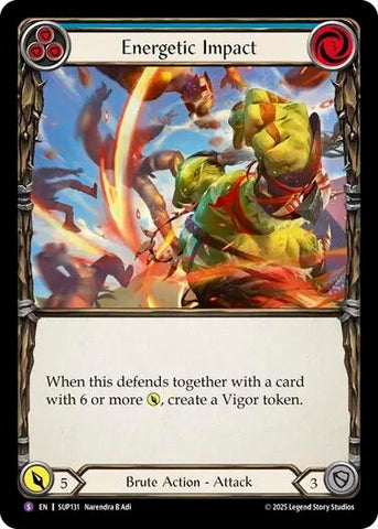 Image for Energetic Impact (SUP131) (Super Slam) - Flesh and Blood TCG