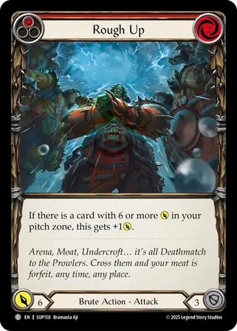Image for Rough Up (Red) (SUP158) (Super Slam) - Flesh and Blood TCG