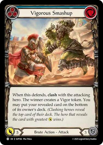 Image for Vigorous Smashup (Blue) (SUP166) (Super Slam) - Flesh and Blood TCG