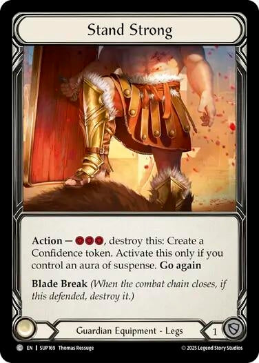 Image for Stand Strong (SUP169) (Super Slam) - Flesh and Blood TCG