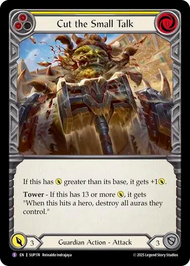 Image for Cut the Small Talk (SUP174) (Super Slam) - Flesh and Blood TCG
