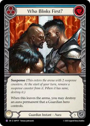 Image for Who Blinks First? (SUP177) (Super Slam) - Flesh and Blood TCG