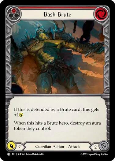 Image for Bash Brute (SUP184) (Super Slam) - Flesh and Blood TCG
