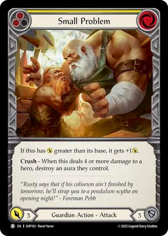 Image for Small Problem (SUP193) (Super Slam) - Flesh and Blood TCG