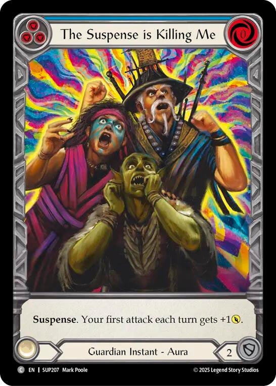 Image for The Suspense is Killing Me (Extended Art) (SUP207) (Super Slam) - Flesh and Blood TCG
