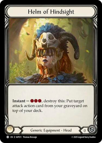Image for Helm of Hindsight (SUP211) (Super Slam) - Flesh and Blood TCG