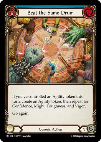 Image for Beat the Same Drum (SUP219) (Super Slam) - Flesh and Blood TCG