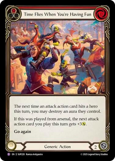 Image for Time Flies When You're Having Fun (SUP220) (Super Slam) - Flesh and Blood TCG
