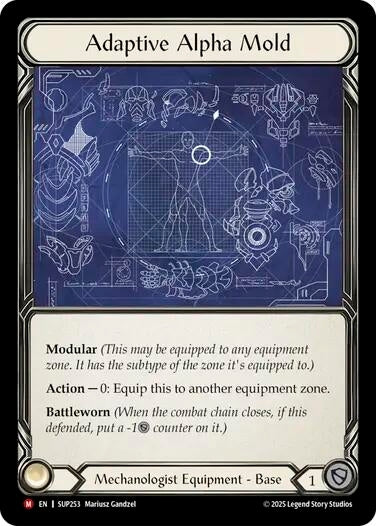 Image for Adaptive Alpha Mold (SUP253) (Super Slam) - Flesh and Blood TCG
