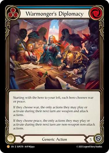 Warmonger's Diplomacy (SUP270) (Super Slam)