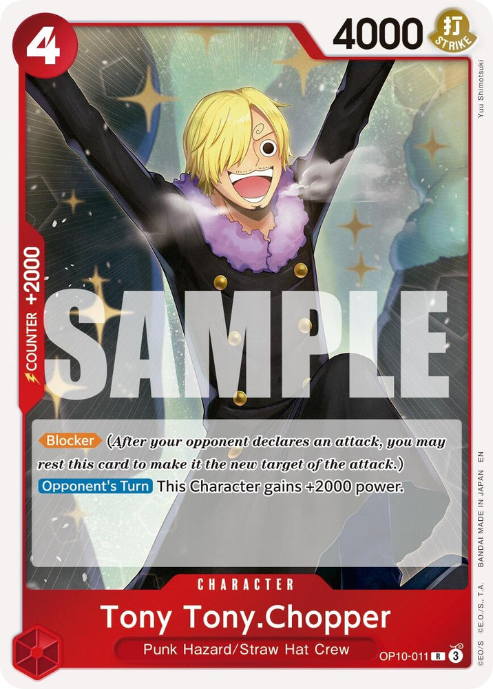 Image for Tony Tony.Chopper (Reprint) (OP10-011) [Premium Booster -The Best- Vol. 2] - One Piece Card Game