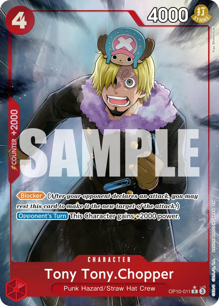 Image for Tony Tony.Chopper (Alternate Art) (OP10-011) [Premium Booster -The Best- Vol. 2] - One Piece Card Game