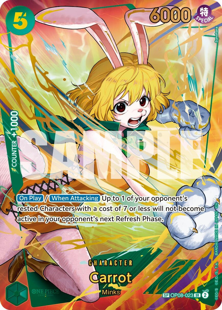 Image for Carrot (SP) (OP08-023) [Premium Booster -The Best- Vol. 2] - One Piece Card Game