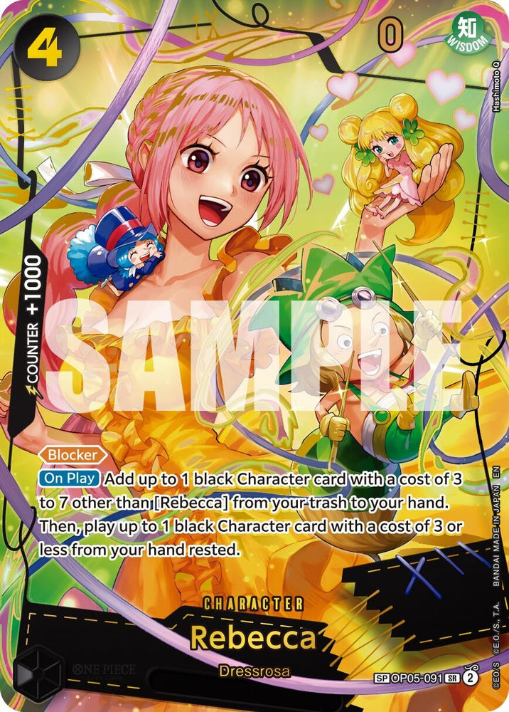 Image for Rebecca (SP) (OP05-091) [Premium Booster -The Best- Vol. 2] - One Piece Card Game