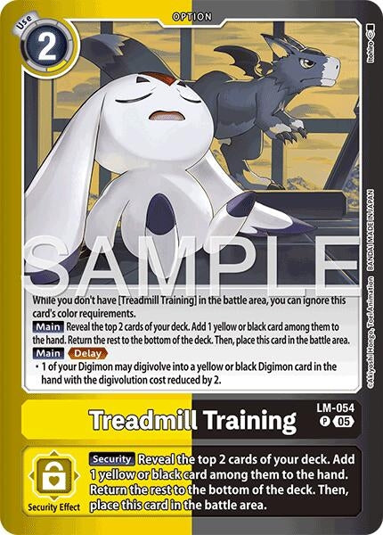 Treadmill Training (LM-054 P) [Limited Card Pack -Another Knight-]