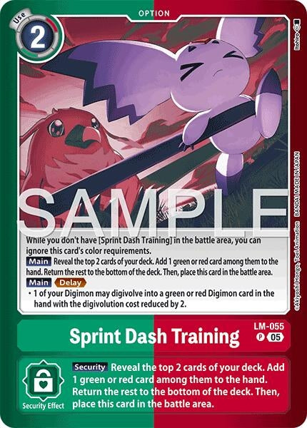 Sprint Dash Training (LM-055 P) [Limited Card Pack -Another Knight-]
