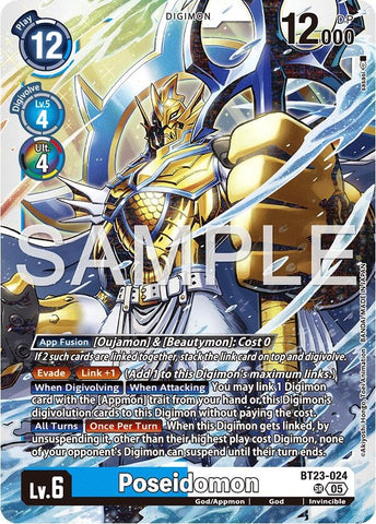 Image for Poseidomon (BT23-024) [Hackers' Slumber] - Digimon Card Game