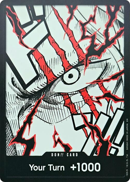 Image for DON!! Card (Shanks) [Premium Booster -The Best- Vol. 2] - One Piece Card Game