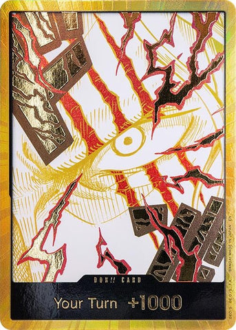 Image for DON!! Card (Shanks) (Gold) [Premium Booster -The Best- Vol. 2] - One Piece Card Game