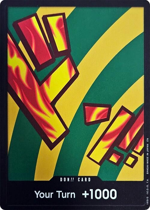 Image for DON!! Card (Hannyabal) [Premium Booster -The Best- Vol. 2] - One Piece Card Game