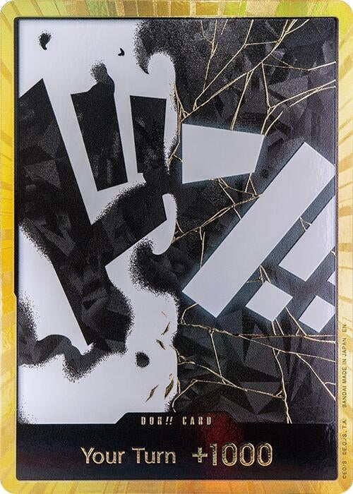 Image for DON!! Card (Teach) (Gold) [Premium Booster -The Best- Vol. 2] - One Piece Card Game