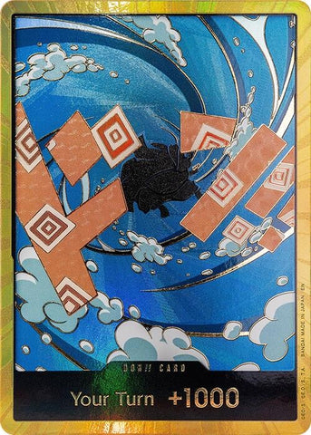 Image for DON!! Card (Jinbe) (Gold) [Premium Booster -The Best- Vol. 2] - One Piece Card Game