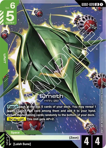 Image for Elmeth (GD02-020) [Dual Impact] - Gundam Card Game