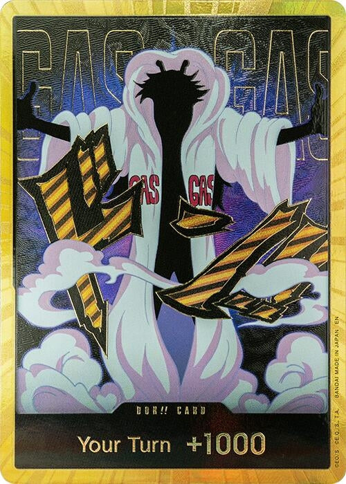 Image for DON!! Card (Caesar Clown) (Gold) [Premium Booster -The Best- Vol. 2] - One Piece Card Game