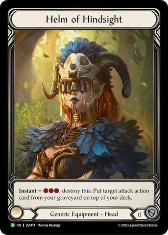 Image for Helm of Hindsight - LGS414 (LGS414) (Flesh and Blood: Promo Cards) - Flesh and Blood TCG
