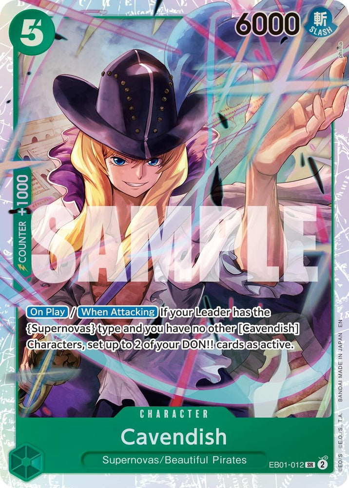 Image for Cavendish - EB01-012 (Reprint) (EB01-012) [Premium Booster -The Best- Vol. 2] - One Piece Card Game