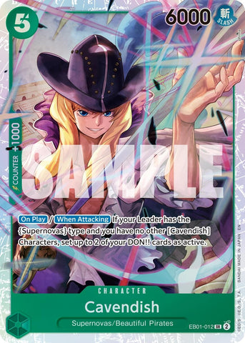 Image for Cavendish - EB01-012 (Reprint) (EB01-012) [Premium Booster -The Best- Vol. 2] - One Piece Card Game