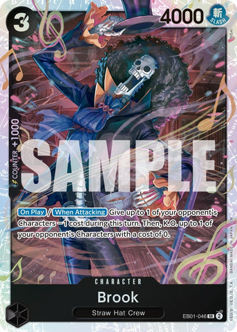 Image for Brook - EB01-046 (Reprint) (EB01-046) [Premium Booster -The Best- Vol. 2] - One Piece Card Game