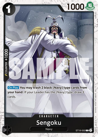 Image for Sengoku - ST19-002 (Pirate Foil) (ST19-002) [Premium Booster -The Best- Vol. 2] - One Piece Card Game