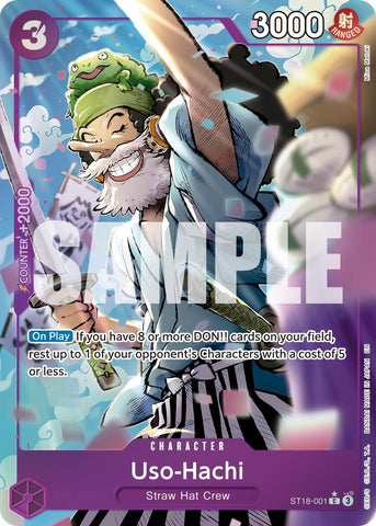 Image for Uso-Hachi (Alternate Art) (ST18-001) [Premium Booster -The Best- Vol. 2] - One Piece Card Game