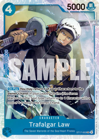 Image for Trafalgar Law - ST17-002 (Reprint) (ST17-002) [Premium Booster -The Best- Vol. 2] - One Piece Card Game