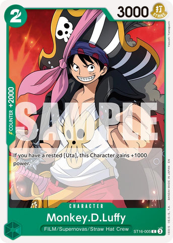 Image for Monkey.D.Luffy - ST16-005 (Reprint) (ST16-005) [Premium Booster -The Best- Vol. 2] - One Piece Card Game