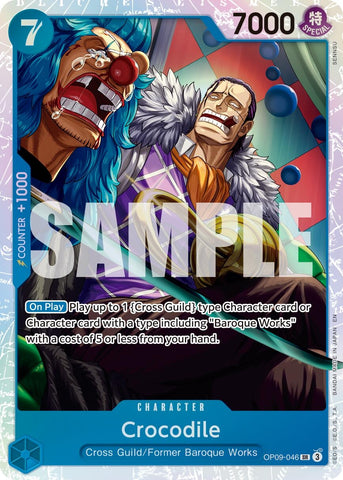 Image for Crocodile - OP09-046 (Reprint) (OP09-046) [Premium Booster -The Best- Vol. 2] - One Piece Card Game
