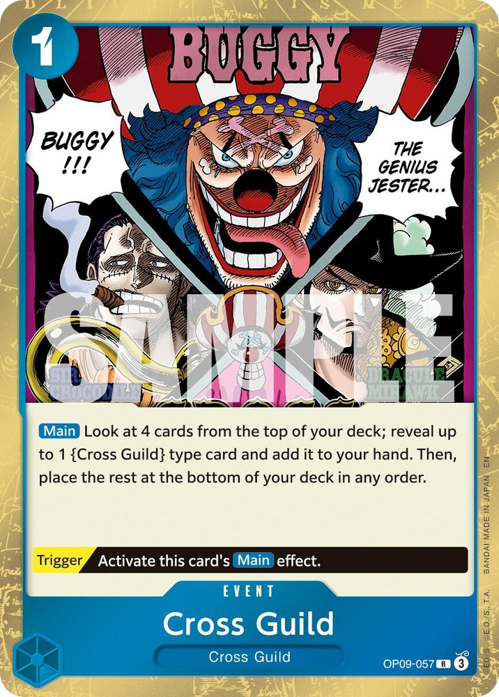 Image for Cross Guild (Reprint) (OP09-057) [Premium Booster -The Best- Vol. 2] - One Piece Card Game
