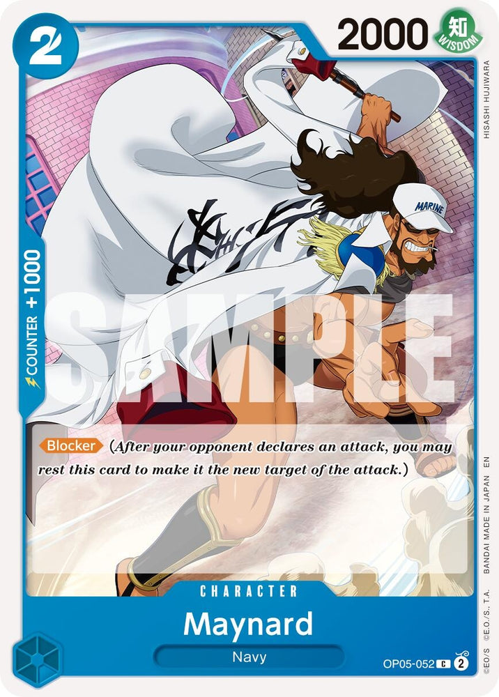 Image for Maynard (Reprint) (OP05-052) [Premium Booster -The Best- Vol. 2] - One Piece Card Game